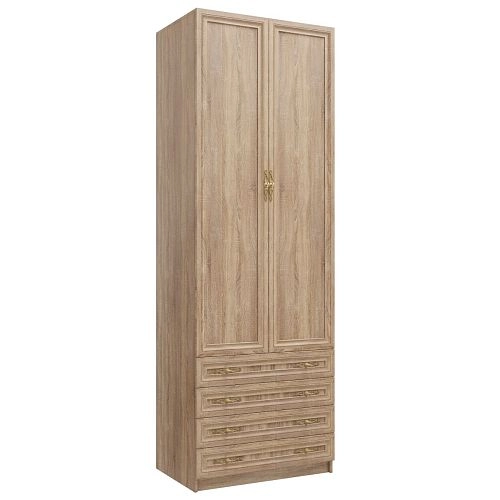 Шкаф распашной Карлос-028 Дуб Сонома - фото 2