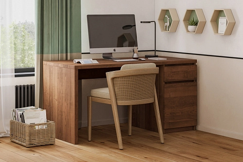 Письменный стол Стефани Мальм Орех Экко - фото 1