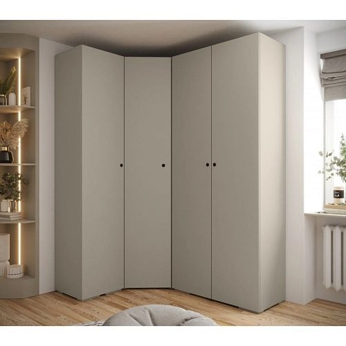 Шкаф угловой Люксор-4 Кашемир - фото 2