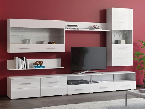 Стенка Глянец Люкс-24 МДФ - фото 1