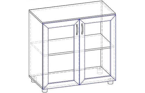 Стеллаж Лидер СТ.045.800-03 - фото 2