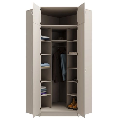 Шкаф угловой Алиса-16 Кашемир - фото 3