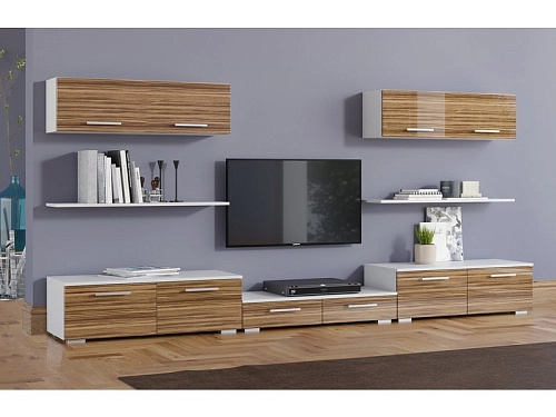 Стенка Глянец Люкс-7 МДФ - фото 1