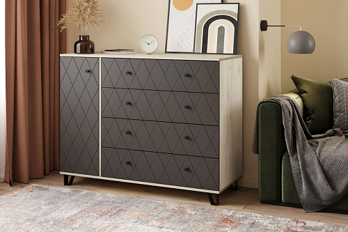 Комод Колорадо-5 МДФ - фото 1