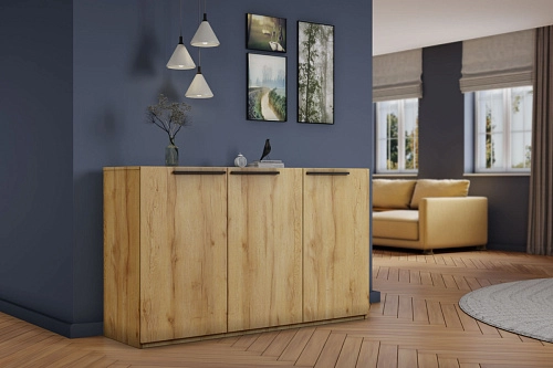 Тумба Лорена Пакс-2 Дуб Золотистый - фото 1