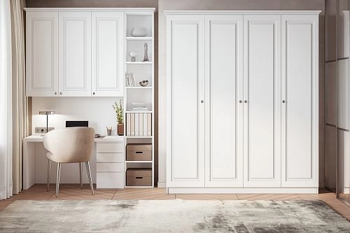 Шкаф распашной Миссури Классик-4 МДФ - фото 1