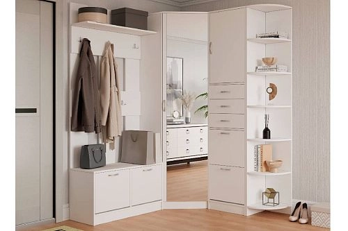 Прихожая Ольга-13 Белый - фото 1