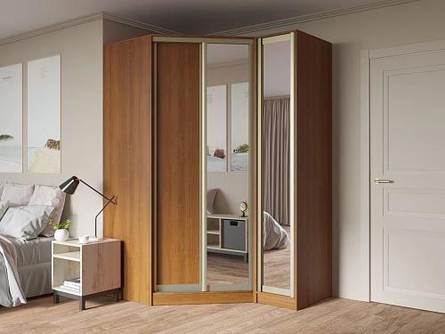 Шкаф угловой Ромео-8 Орех Экко - фото 1