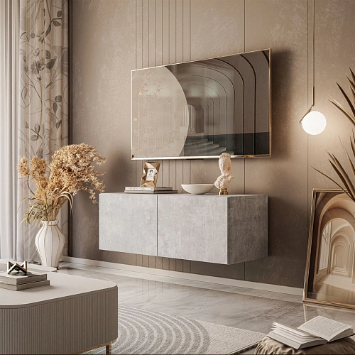 ТВ тумба Виго-2 Ателье Светлое - фото 1