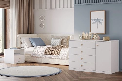 Стенка детская Стрекоза Mini-4 Белый - фото 1