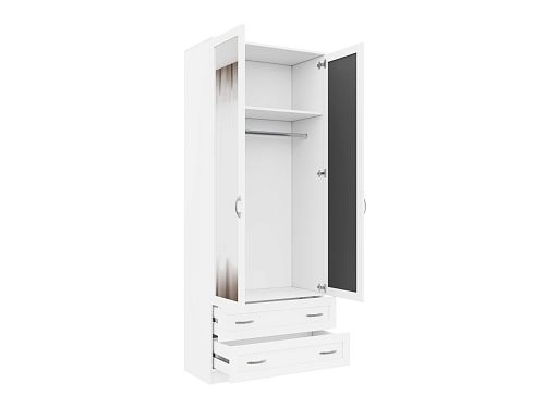 Шкаф распашной Стелла-10 Белый - фото 2