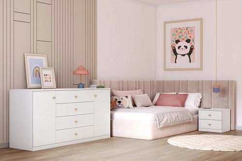 Стенка детская Стрекоза Mini-7 Белый - фото 1