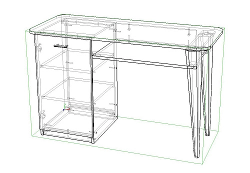 Письменный стол JAMES-547 - фото 2