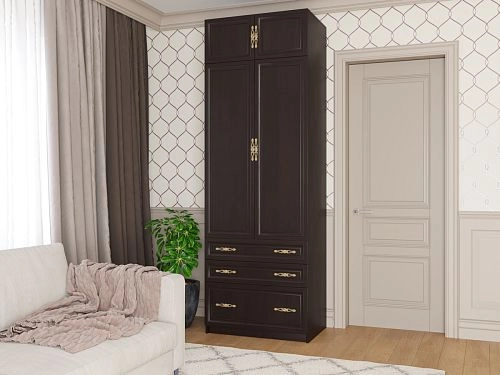 Шкаф распашной Карлос-036 Венге - фото 1