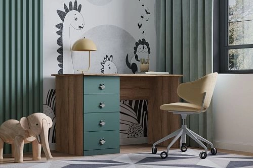 Письменный стол Скарабей-2 Аквамарин - фото 1