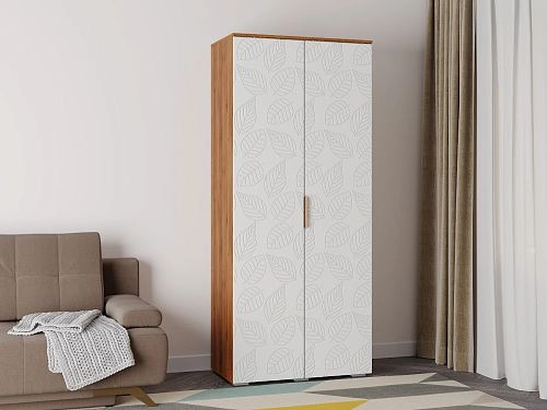 Шкаф распашной Асти-2 Белый - фото 1