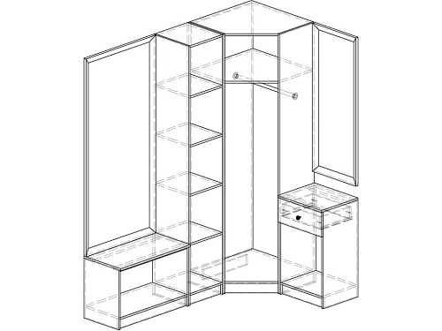Прихожая Грация-3 - фото 2