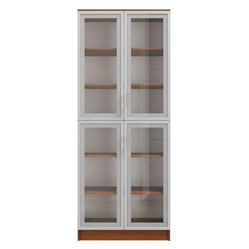 Книжный шкаф Альма-8 Орех Экко - фото 4