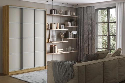 Шкаф-купе Борнео-3.2 Дуб Золотистый - фото 1