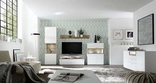 Стенка Луна-5 МДФ - фото 1