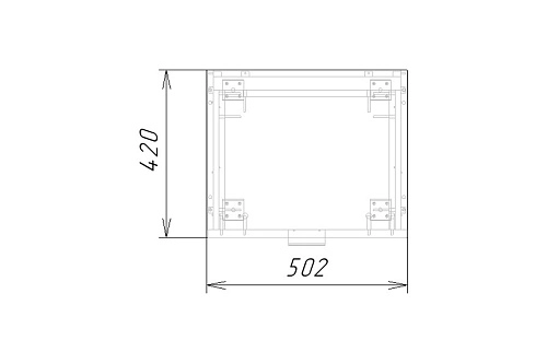 Тумба прикроватная Салерно NEW 2 Графит - фото 7