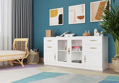 Комод Карлос-079 Белый - фото 4