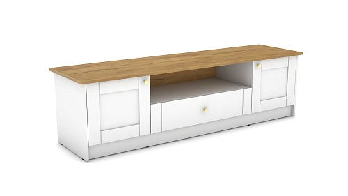 Стенка Прато-1 Белый - фото 2