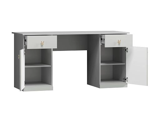 Письменный стол Банни-6 Светло-Серый - фото 5