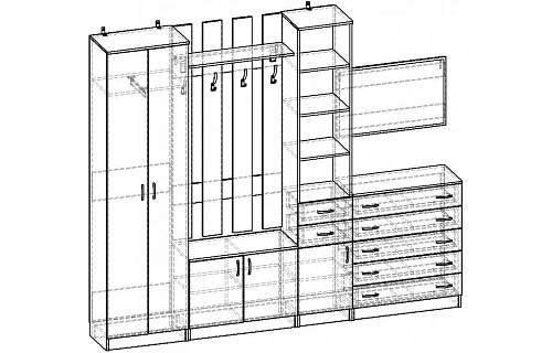 Прихожая Горизонт-7М - фото 2