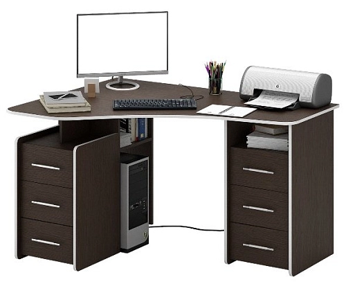 Компьютерный стол Триан-6 Контраст - фото 2