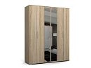Шкаф распашной Гармошка-10 Дуб Сонома