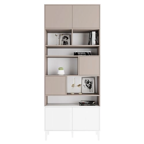 Стеллаж Скарлет-8 Белый - фото 4