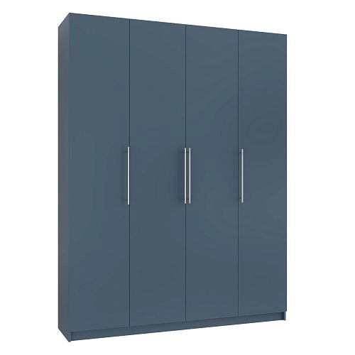 Шкаф распашной Калифорния-4 Альби Полуночно-синий - фото 4