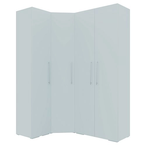 Шкаф угловой Калифорния-Стиль-11 Сумеречный Голубой - фото 3