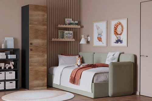 Пенал Банни-1 Дуб Мореный - фото 1