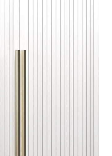 Шкаф распашной Брей-5 Хит с антресолью с зеркалами Белый - фото 3