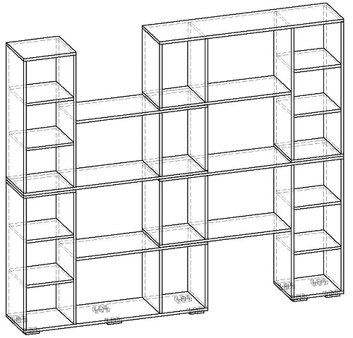Стеллаж Норд-9.03 - фото 2