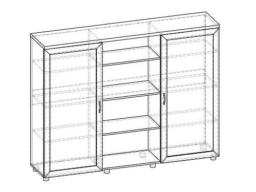 Стеллаж Премьер СТ.003.1800-05 - фото 2