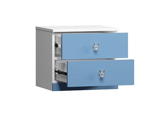 Тумба прикроватная Банни-3 Пастельно-Синий - фото 5