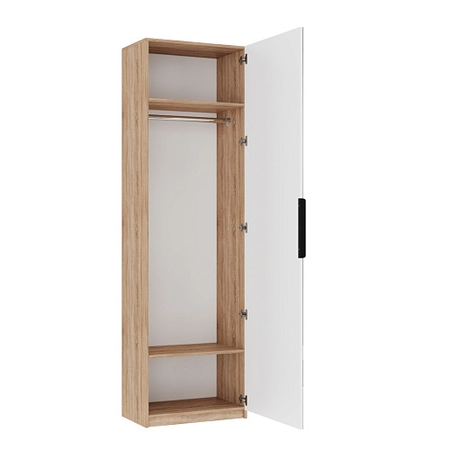 Пенал Астрис-2 с зеркалом Белый - фото 4