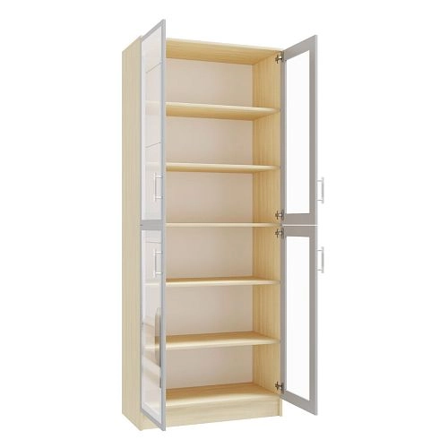 Книжный шкаф Альма-8 Дуб Молочный - фото 2