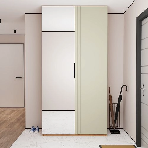 Шкаф распашной Астрис-3 с зеркалом Сантьяго - фото 1