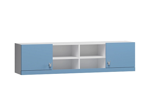 Стенка детская Банни-5 Пастельно-Синий - фото 2