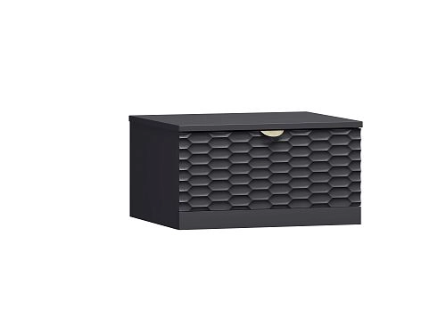 Тумба прикроватная подвесная Тоди-1 Графит - фото 2