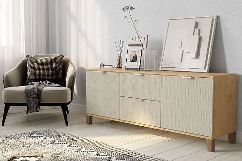 Комод Марвин Йорк 1 фрезеровка 3 Сантьяго - фото 1