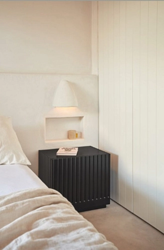 Тумба прикроватная Дори Черный - фото 1