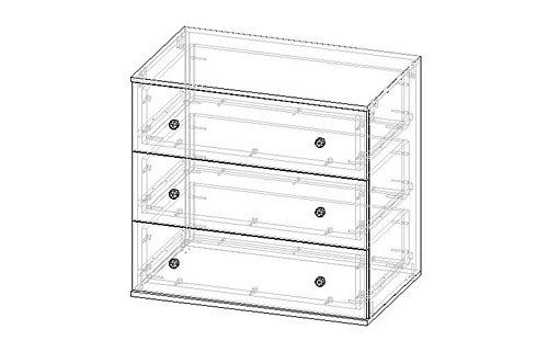 Комод Колорадо-3 МДФ - фото 3