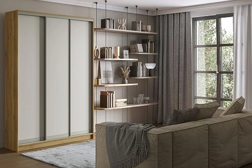 Шкаф-купе Борнео-3.1 Дуб Золотистый - фото 1