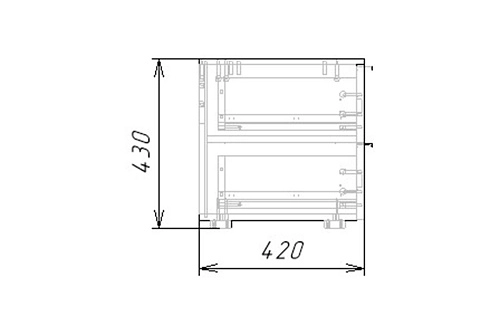 ТВ тумба Салерно NEW 1 Аквамарин - фото 6