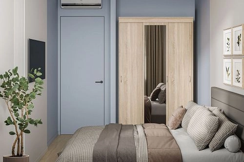 Шкаф-купе Миллениум-3 Дуб Сонома - фото 1